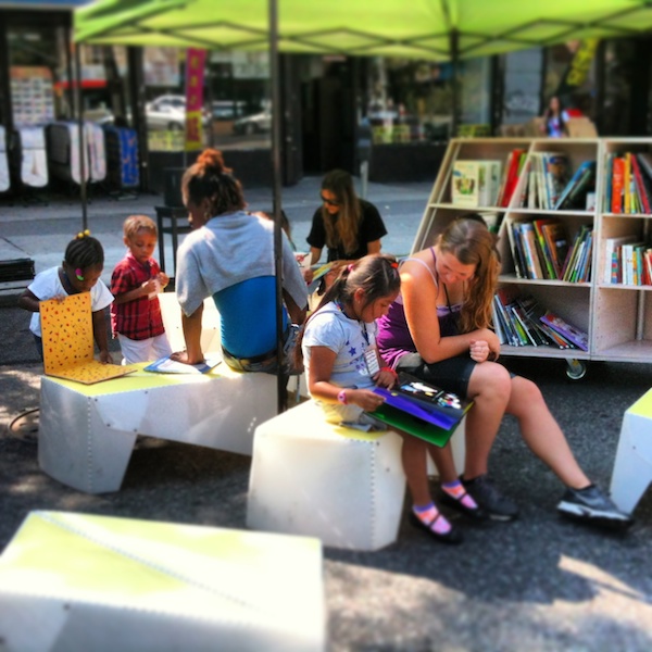 Uni returns to West Harlem Play Street with Harvest Home