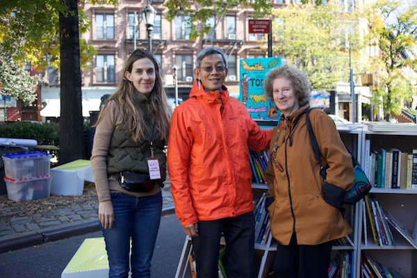 Hailing from Berkeley CA, Bernard Lo and Laurie Dornbrand stay connected with NYC by supporting the Uni and sending carefully chosen books, favorites that we put in the hands of NYC kids.