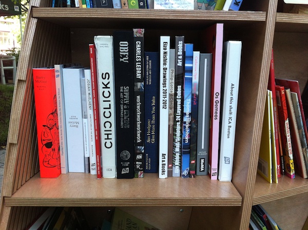 ICA shelf on the Greenway.