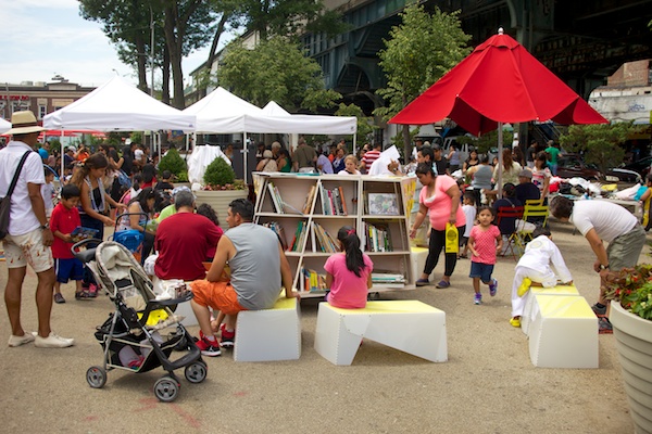 Uni reading room, Corona, Queens, July 27, 2014.