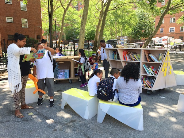 Uni at James Weldon Johnson Playground, East