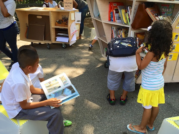 Uni at James Weldon Johnson Playground, East