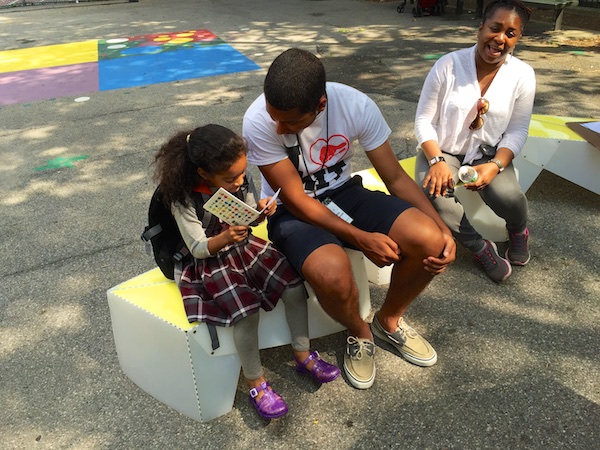 Uni at James Weldon Johnson Playground, East