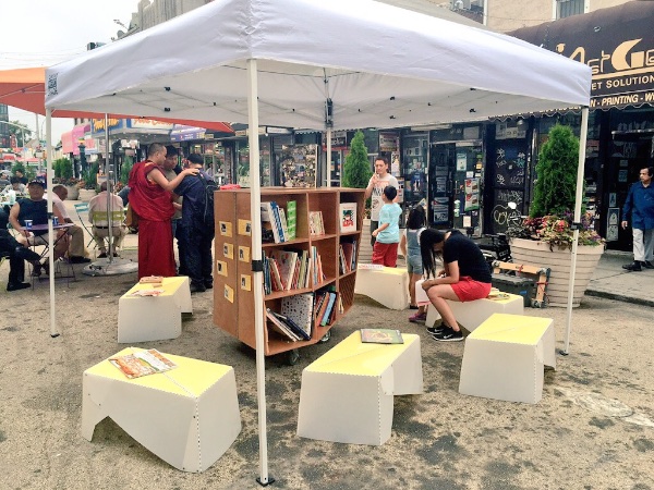 Uni wraps up four weekly reading rooms at Diversity Plaza, Queens