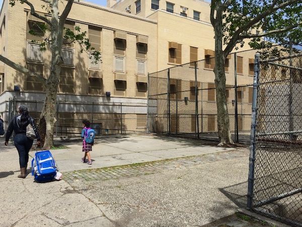 Uni at James Weldon Johnson Playground, East Harlem