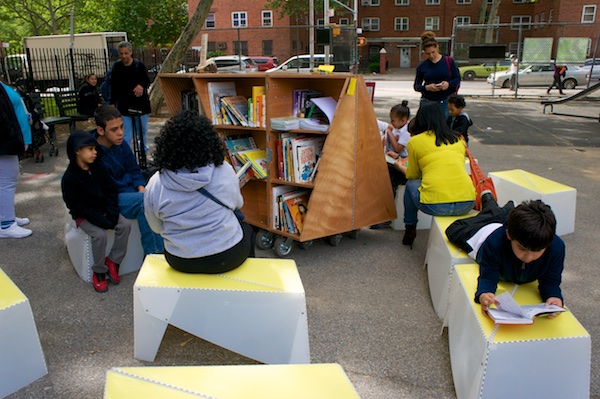 Uni at James Weldon Johnson Playground, East Harlem