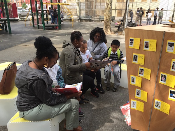 Uni at James Weldon Johnson Playground, East Harlem