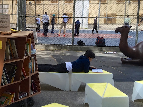 Uni at James Weldon Johnson Playground, East Harlem