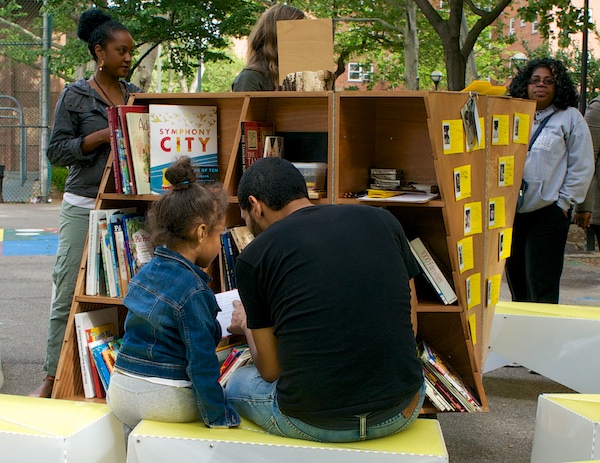 Uni at James Weldon Johnson Playground, East Harlem