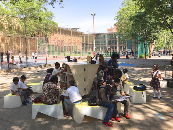 Uni at James Weldon Johnson Playground, East