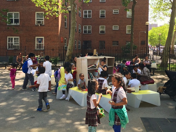 Uni at James Weldon Johnson Playground, East