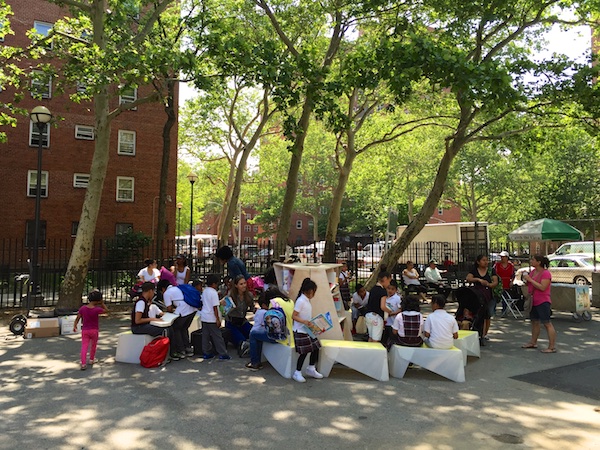 Uni at James Weldon Johnson Playground, East