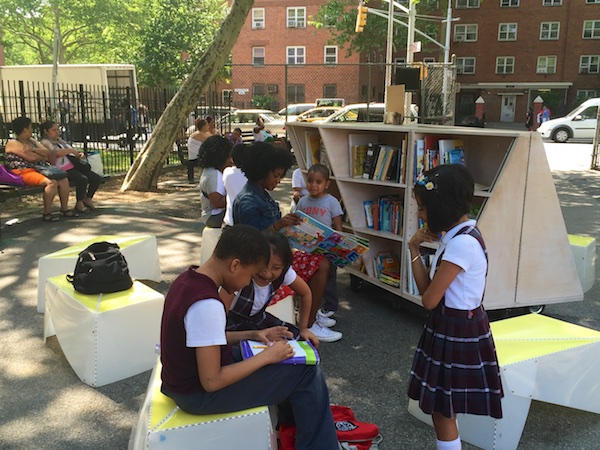 Uni at James Weldon Johnson Playground, East