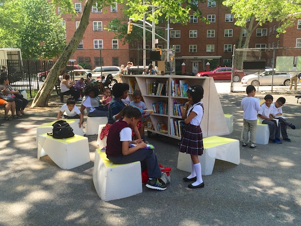 Uni at James Weldon Johnson Playground, East