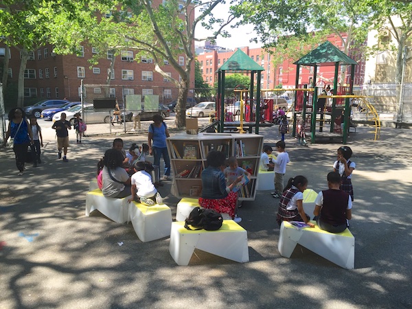 Uni at James Weldon Johnson Playground, East