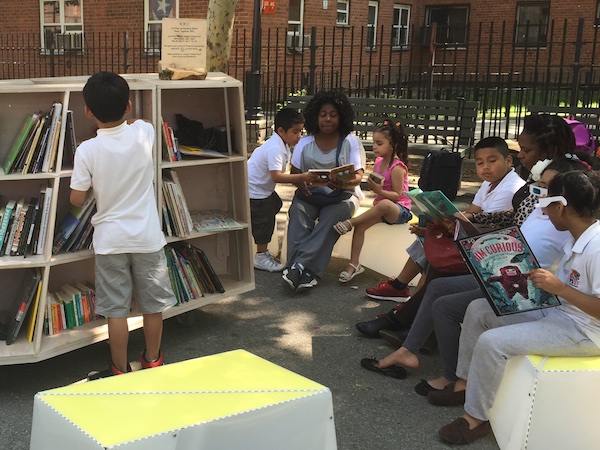 Uni at James Weldon Johnson Playground, East