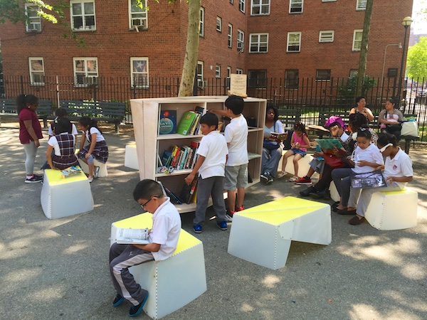 Uni at James Weldon Johnson Playground, East