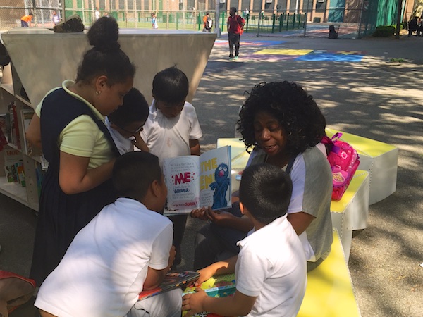 Uni at James Weldon Johnson Playground, East