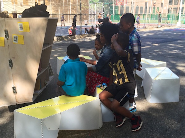 Uni at James Weldon Johnson Playground, East