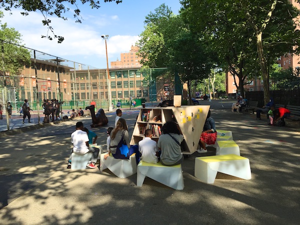 Uni at James Weldon Johnson Playground, East