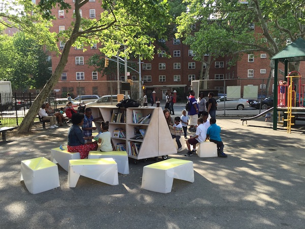 Uni at James Weldon Johnson Playground, East