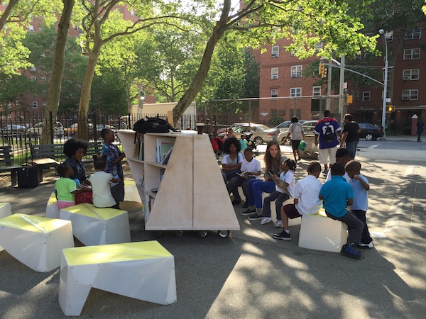 Uni at James Weldon Johnson Playground, East