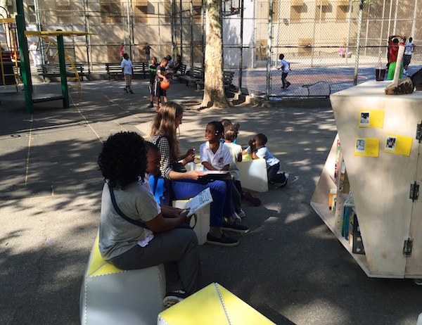 Uni at James Weldon Johnson Playground, East