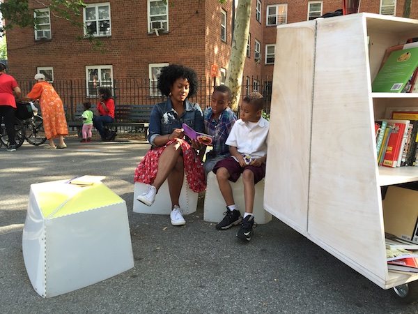 Uni at James Weldon Johnson Playground, East