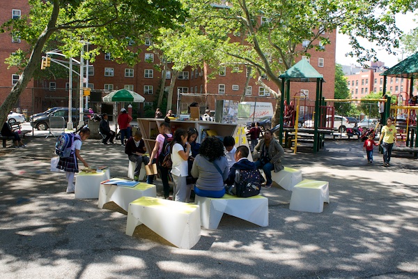 Uni at James Weldon Johnson Playground, East