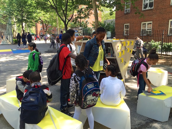 Uni at James Weldon Johnson Playground, East