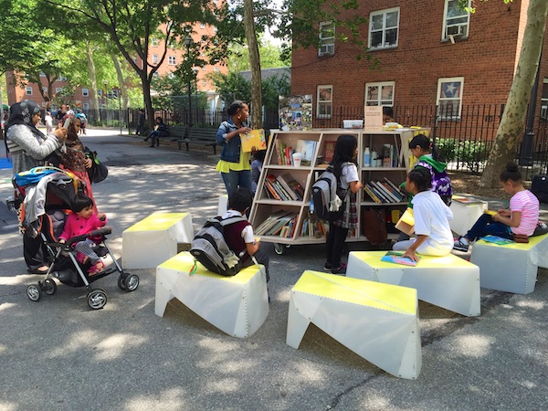 Uni at James Weldon Johnson Playground, East