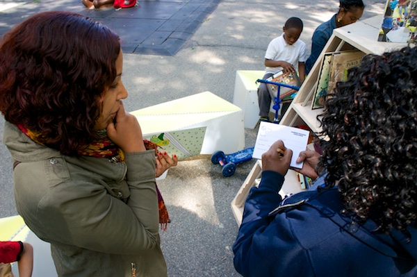 Uni at James Weldon Johnson Playground, East