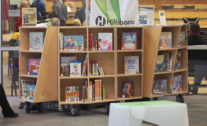 A portable reading room for Hillsboro Public Library
