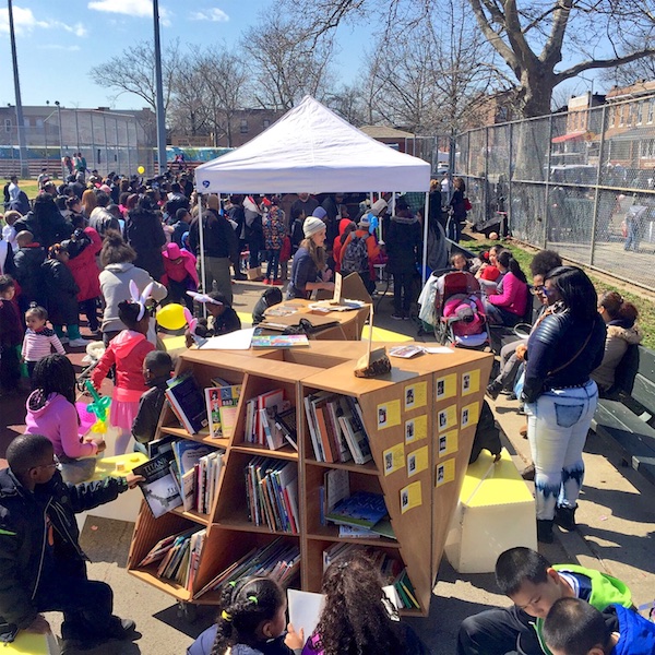 Uni at the Easter Parade in Brownsville Brooklyn