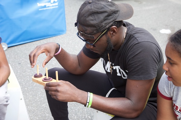 Uni READ, DRAW, SOLVE at Jennings Play Street in Bronx