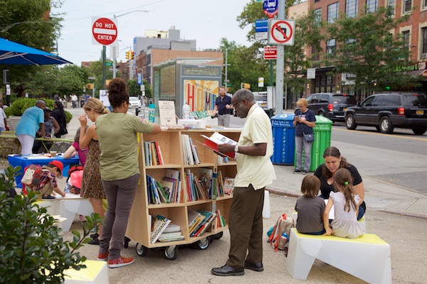 Catch the Uni every Wednesday at Putnam Triangle in Brooklyn