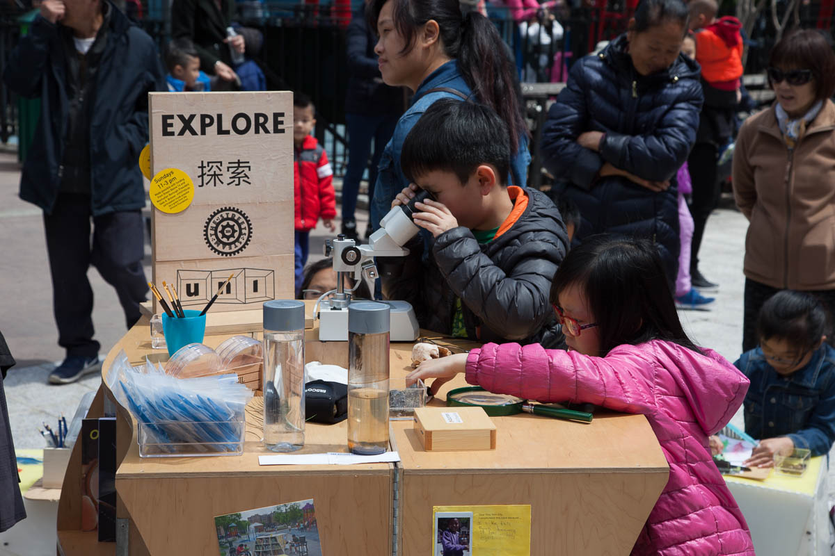 New EXPLORE cart brings STEAM learning to NYC Chinatown