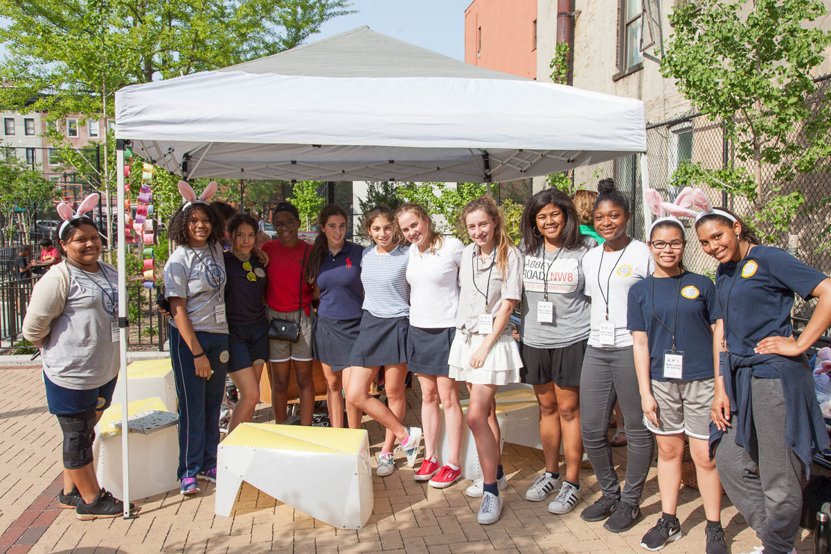 Uni Portable reading room at White Park East Harlem 2017