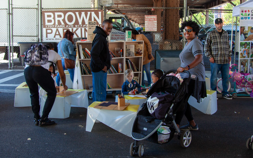 READ and DRAW at Park Ave and East 104th St