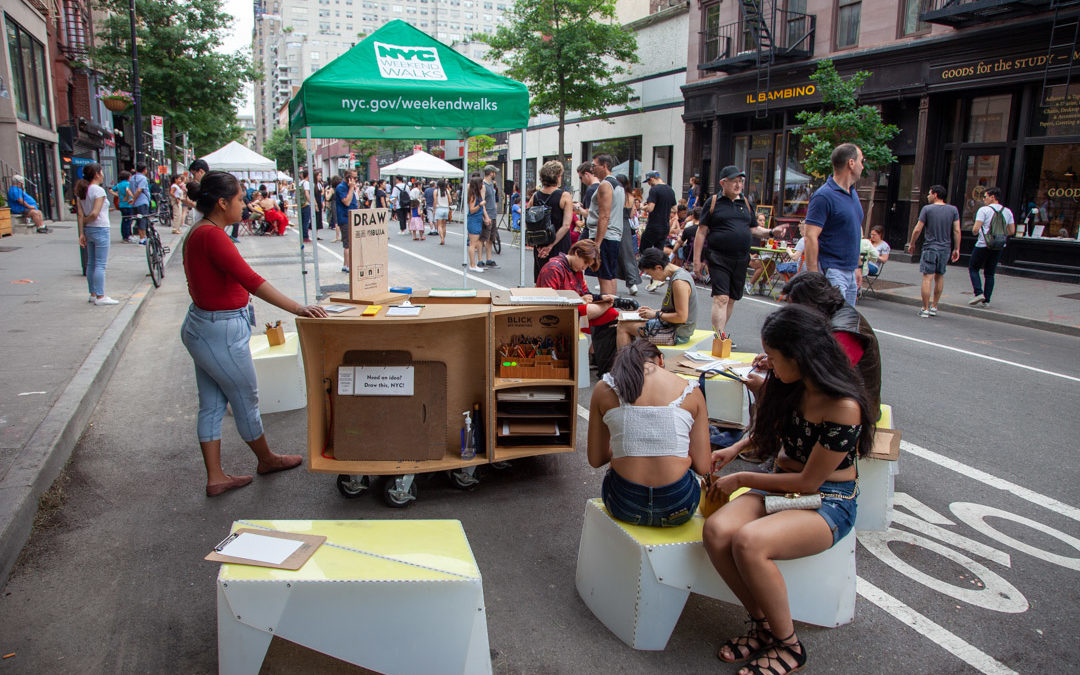 DRAW NYC pops up on 8th Street in the Village