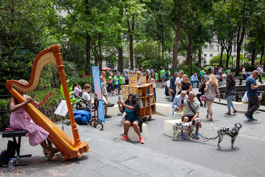 Read At Madison Square Park Street Lab