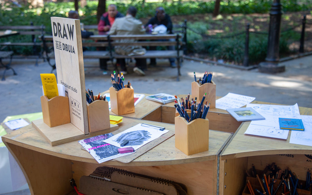 DRAW in Washington Square Park