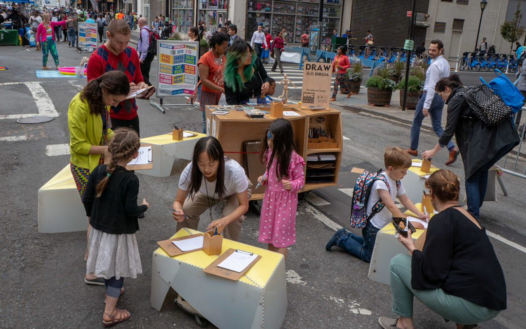 Open-air art studio DRAW NYC lands in downtown Brooklyn
