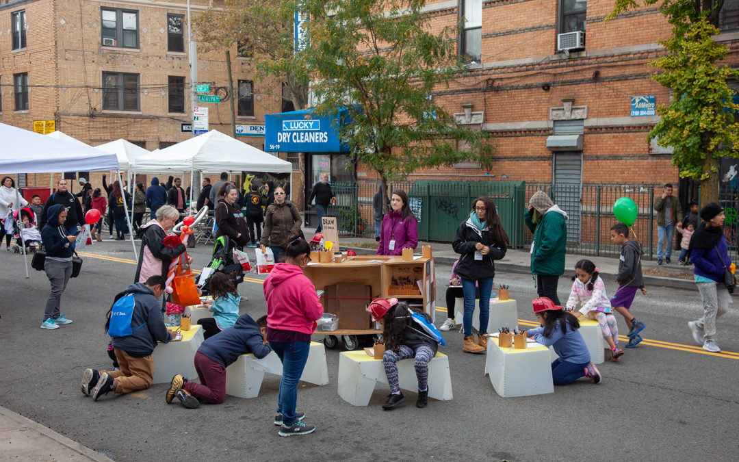 Drawing together in Ridgewood