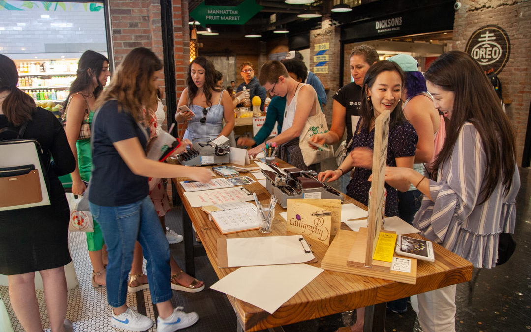 WRITE together in Chelsea Market