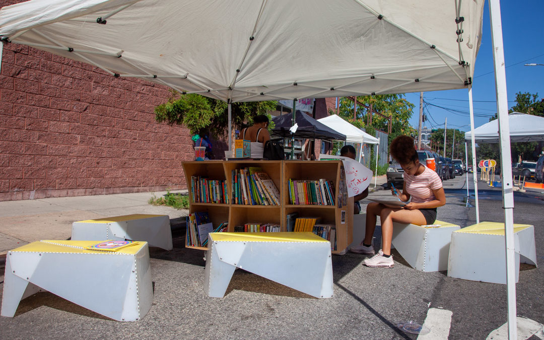 Adding reading to Open Streets in Red Hook