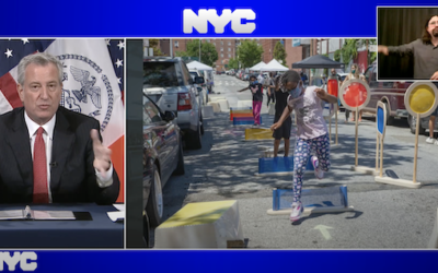 NYC Mayor highlights Street Lab and announces 2020 Play Streets