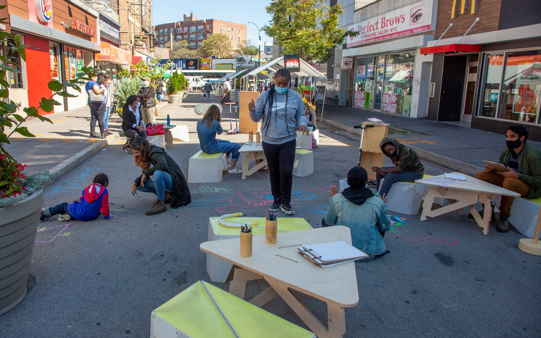 Homework Hub at Hillel Place Plaza in Flatbush