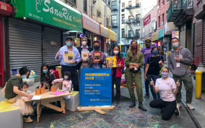 Homework Hub in Chinatown, supporting NYC Students