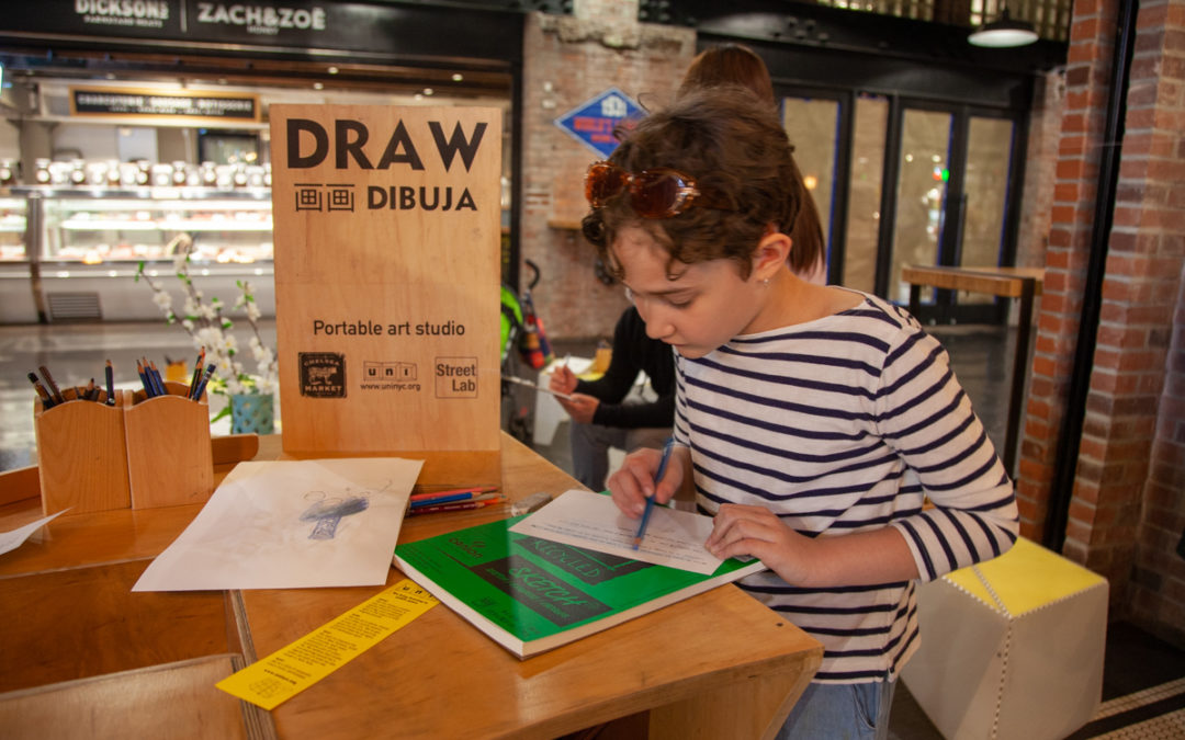 Street Lab residency at Chelsea Market is underway